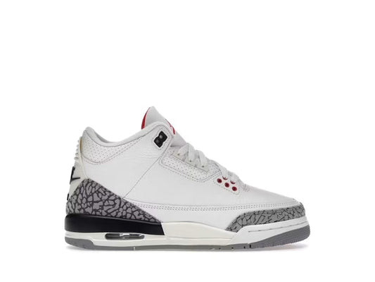 Used - Air Jordan 3 Retro White Cement Reimagined (GS) - US 7Y - catalog main image