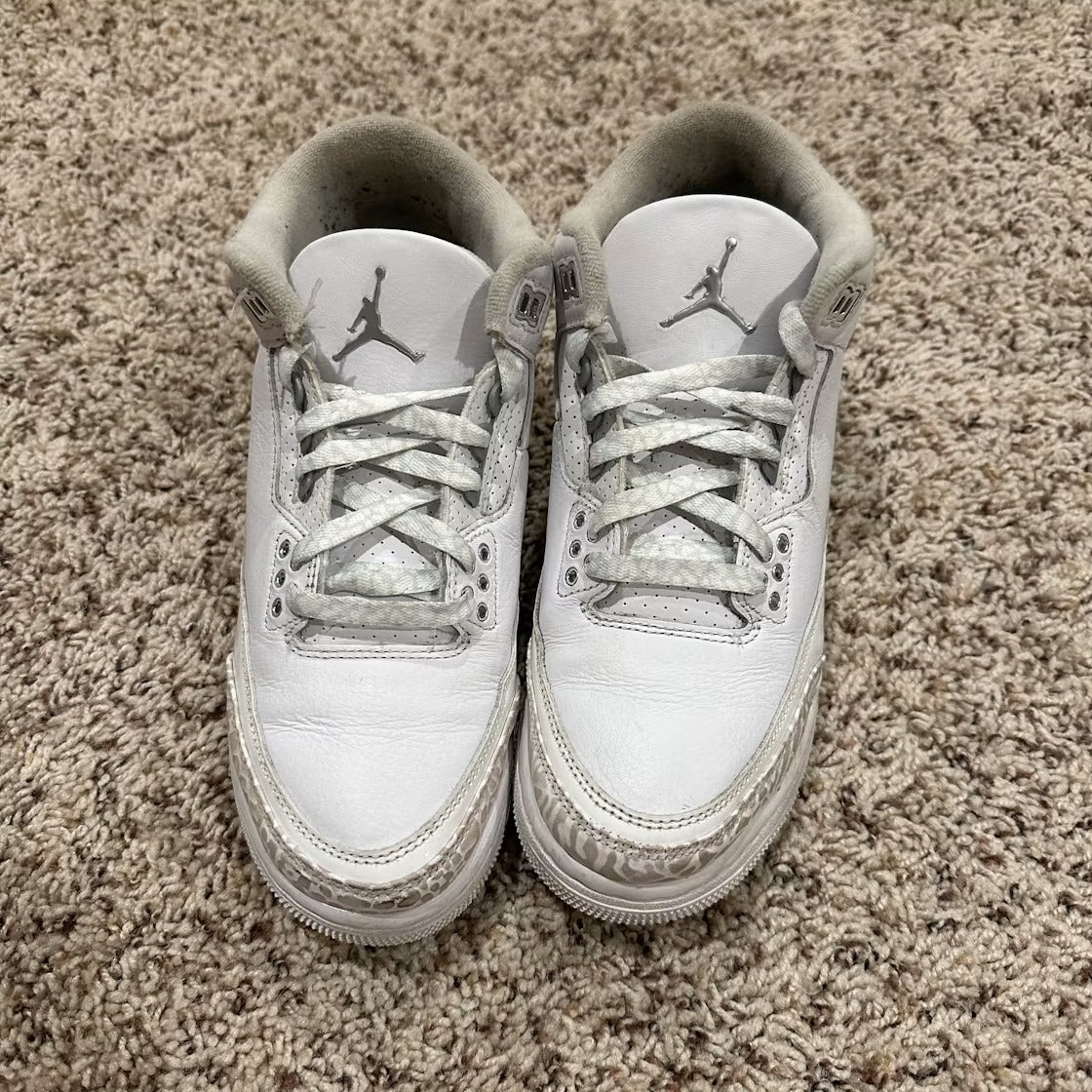 Used - Air Jordan 3 Retro Pure Money (2025) (GS) - US 6.5Y - detail 3