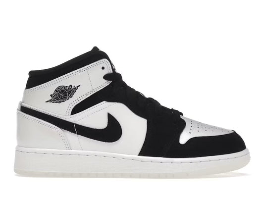 Used - Air Jordan 1 Mid Diamond Shorts (GS) - US 6Y - catalog main image