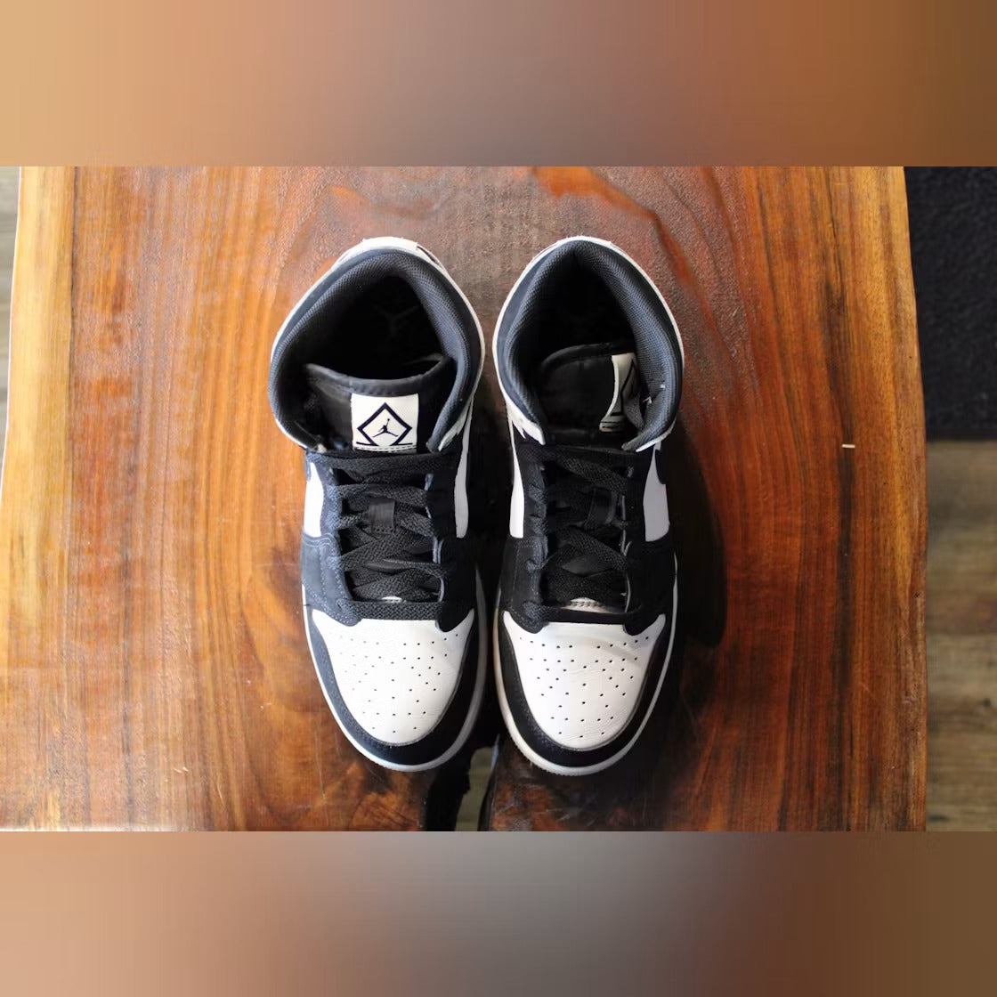 Used - Air Jordan 1 Mid Diamond Shorts (GS) - US 6Y - detail 4
