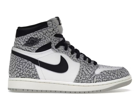 Used - Air Jordan 1 Retro High OG White Cement - US M 8.5 - catalog main image