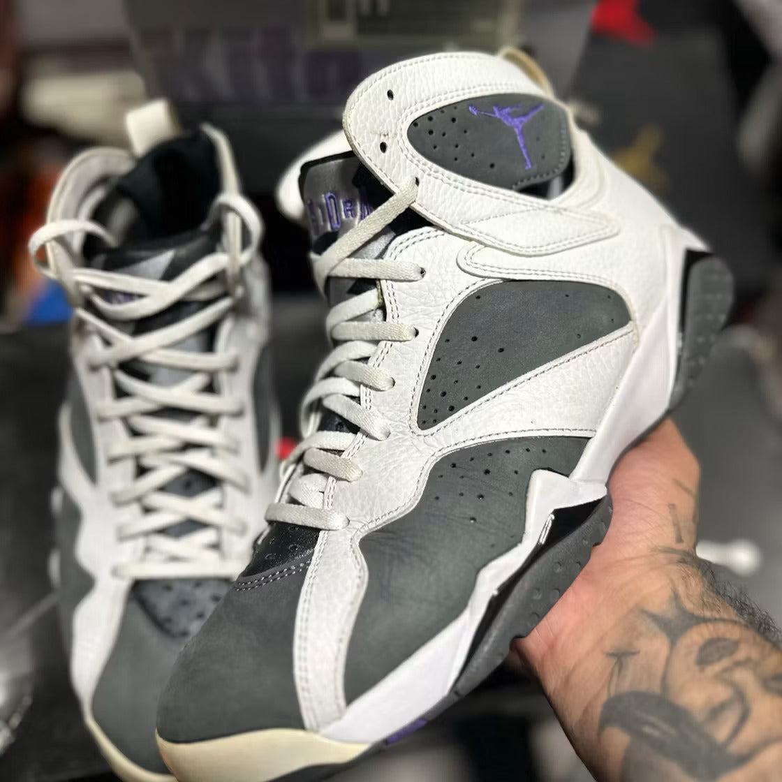 Used - Air Jordan 7 Retro Flint (2021) - US M 10 - detail 1