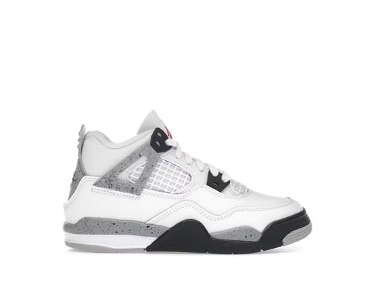 Used - Air Jordan 4 Retro White Cement (2025) (PS) - US 2.5Y - catalog main image