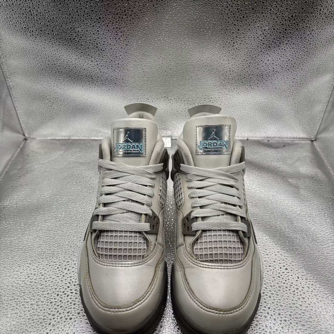 Used - Air Jordan 4 Retro Photon Dust Blue Chill (GS) - US 4Y - detail 2