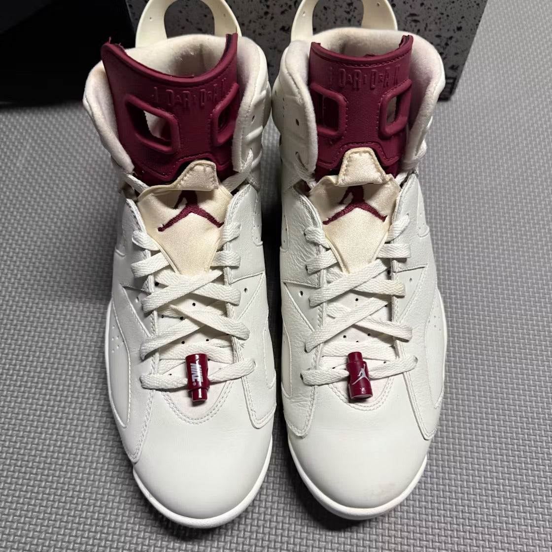 Used - Air Jordan 6 Retro Maroon (2015) - US M 11 - detail 2