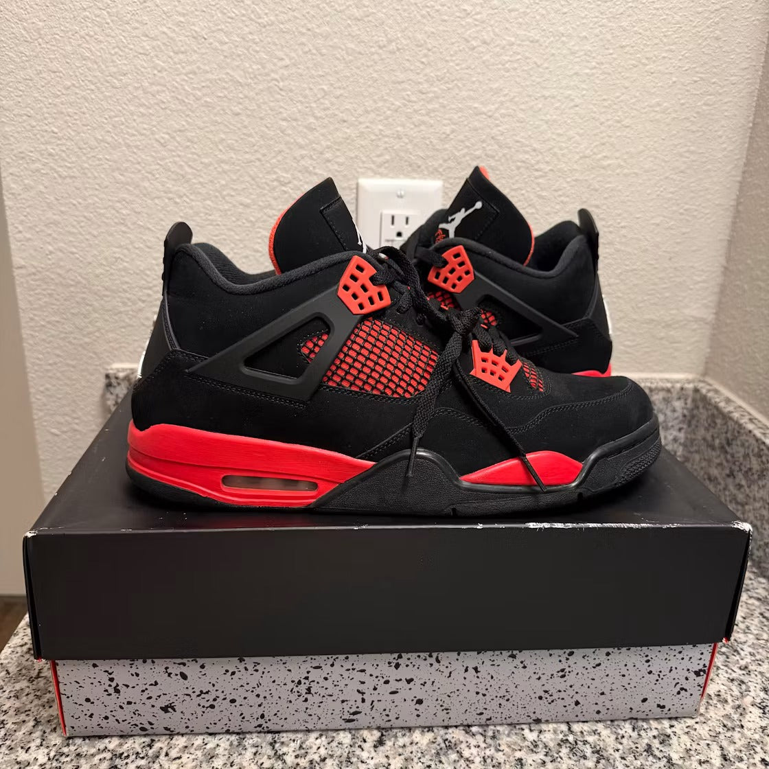 Used - Air Jordan 4 Retro Red Thunder - US M 13 - detail 1