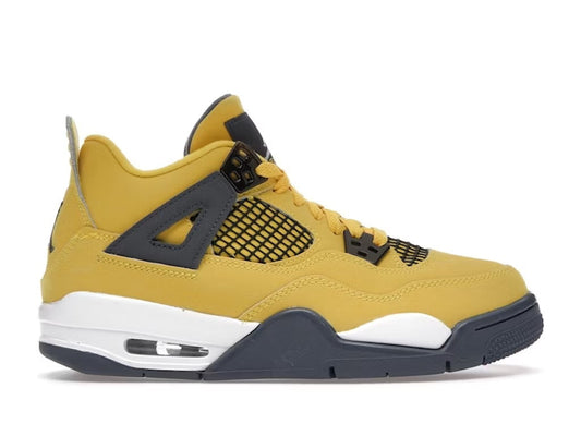 Used - Air Jordan 4 Retro Lightning (2021) (GS) - US 5Y - catalog main image