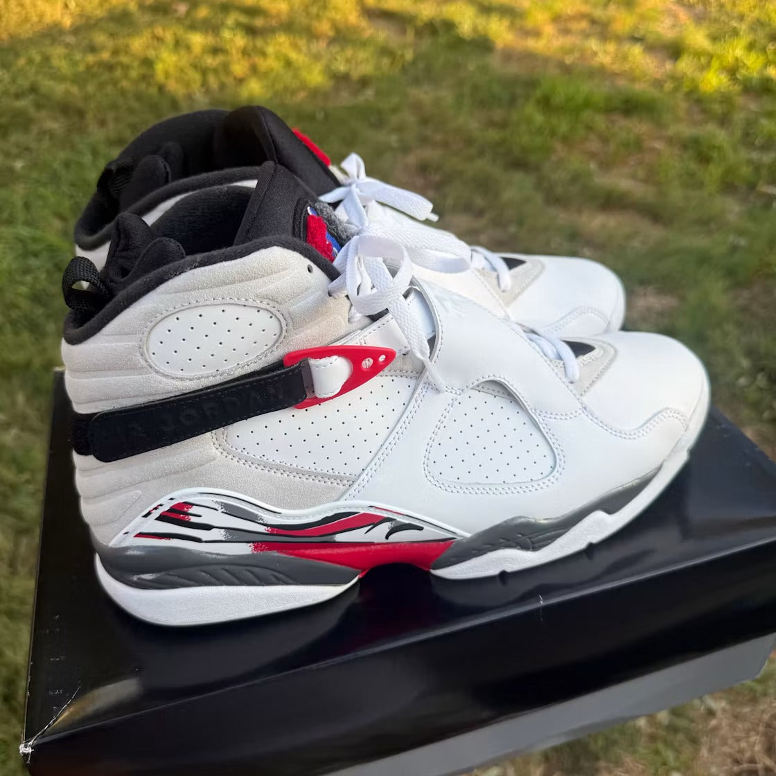 Used - Air Jordan 8 Retro White True Red (2025) - US M 12.5 - detail 1