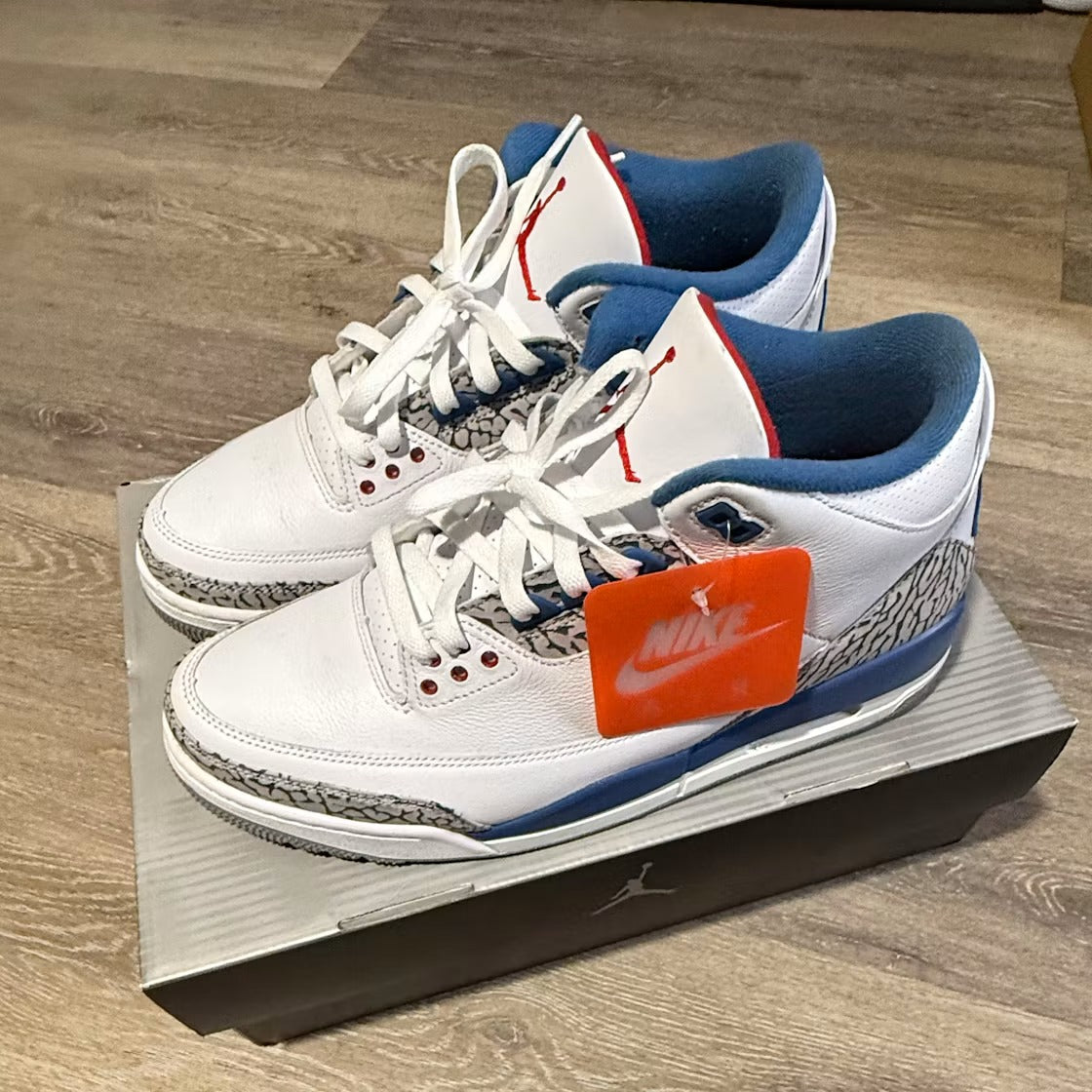 Used - Air Jordan 3 Retro True Blue (2026) - US M 11 - detail 2