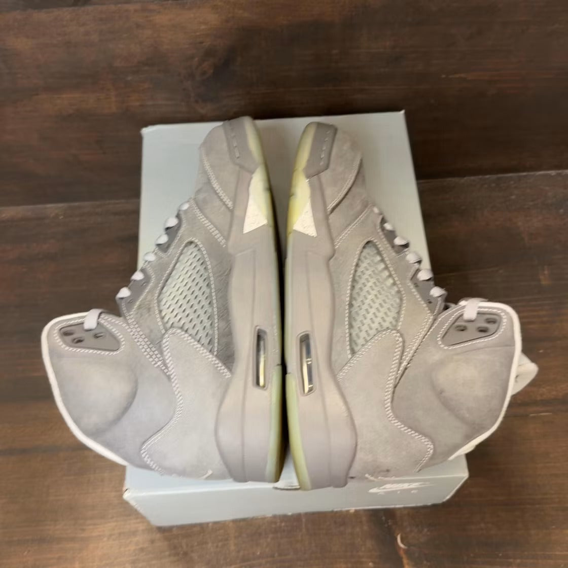 Used - Air Jordan 5 Retro Wolf Grey (2026) - US M 9 - detail 4