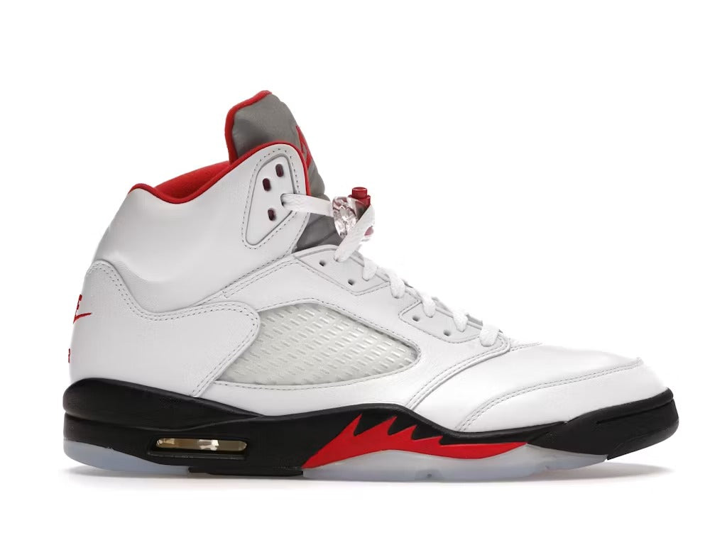 Used - Air Jordan 5 Retro Fire Red Silver Tongue (2020) - US M 8.5 - catalog main image