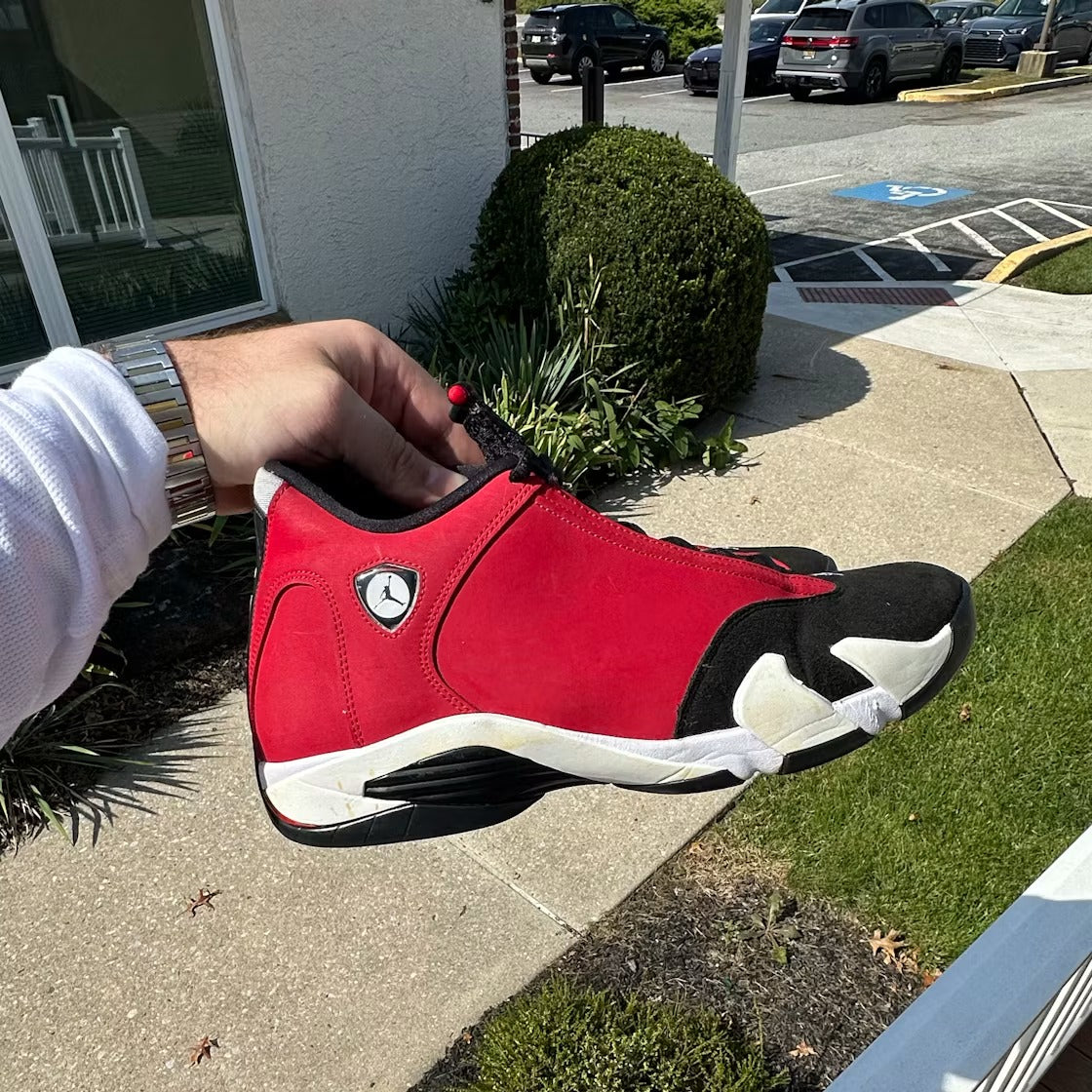 Used - Air Jordan 14 Retro Gym Red Toro - US M 12 - detail 1