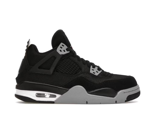 Air Jordan 4 Retro Black Canvas (GS) - US 3.5Y - New - Other - catalog main image