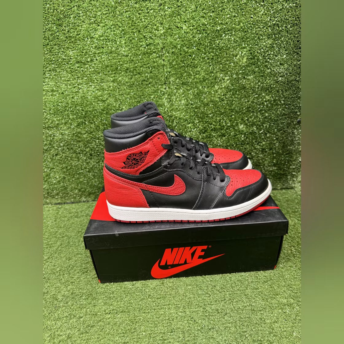 Used - Air Jordan 1 Retro High Bred Banned (2016) - US M 9.5 - detail 3