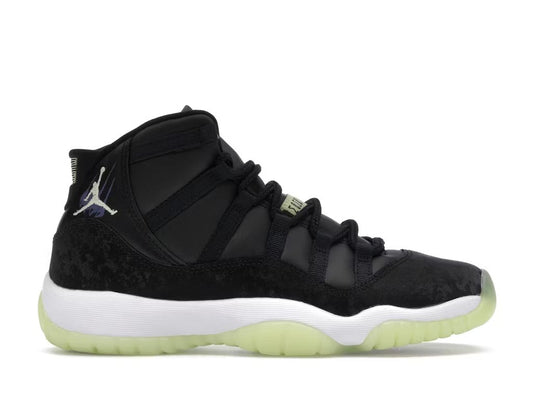 Used - Air Jordan 11 Retro Black Barely Volt (GS) - US 6.5Y - catalog main image