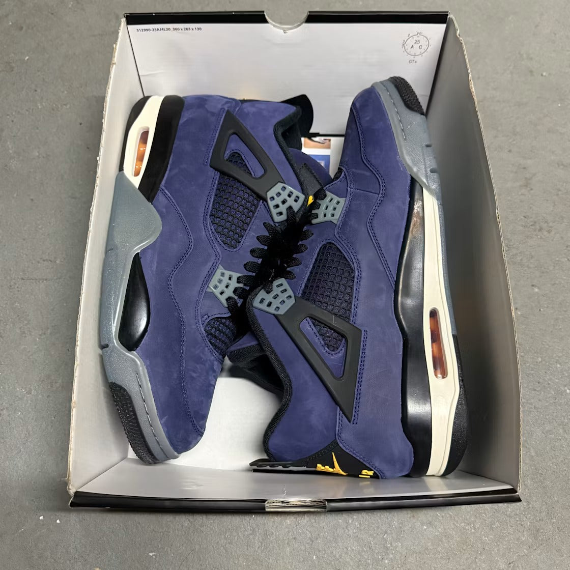 Air Jordan 4 Retro Lakers - US M 12.5 - New - Other - detail 1