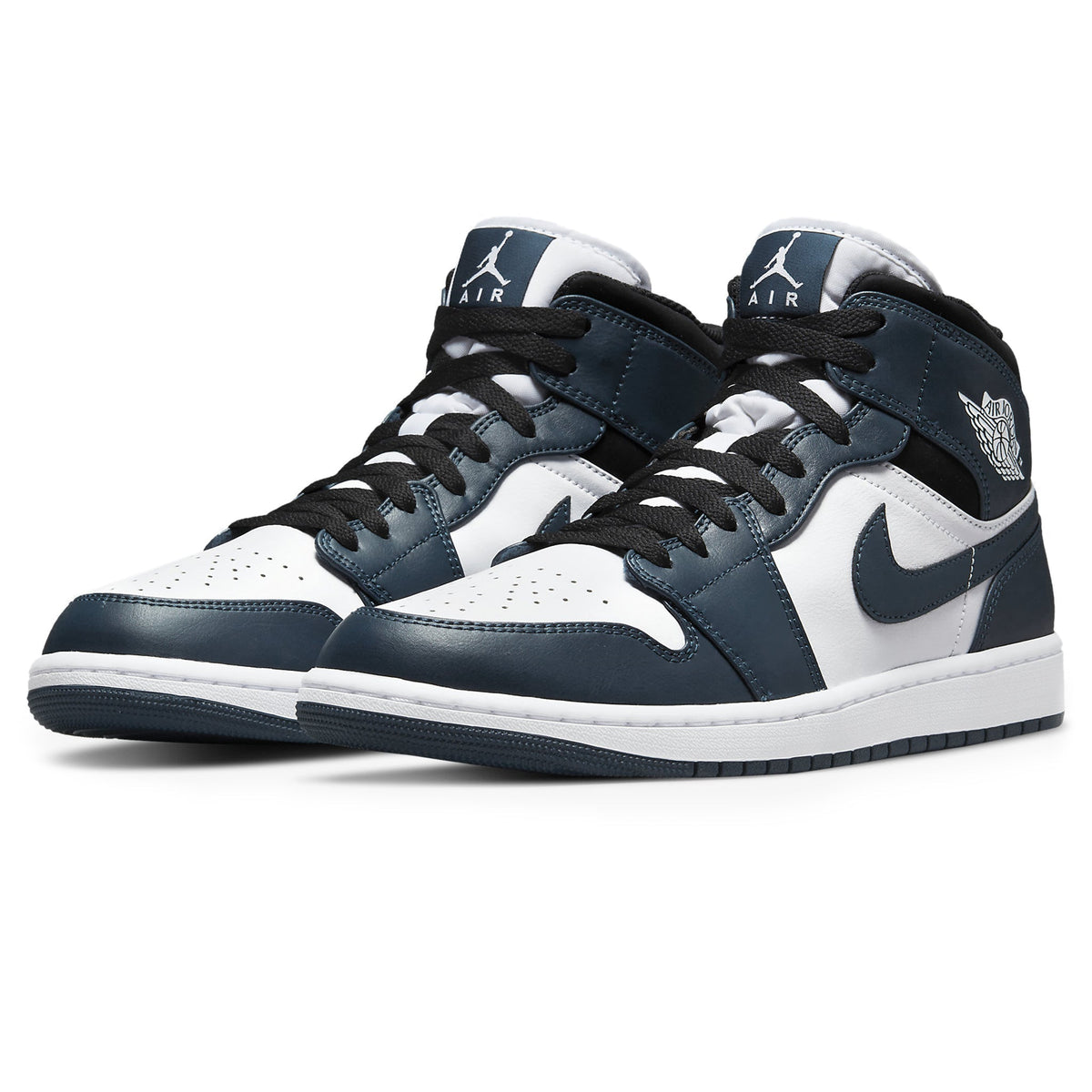 Air Jordan 1 Mid Dark Teal Sneakers - Green