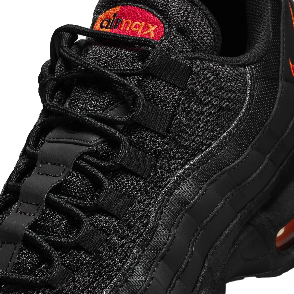 Nike Air Max 95 Black Red Orange Sneakers