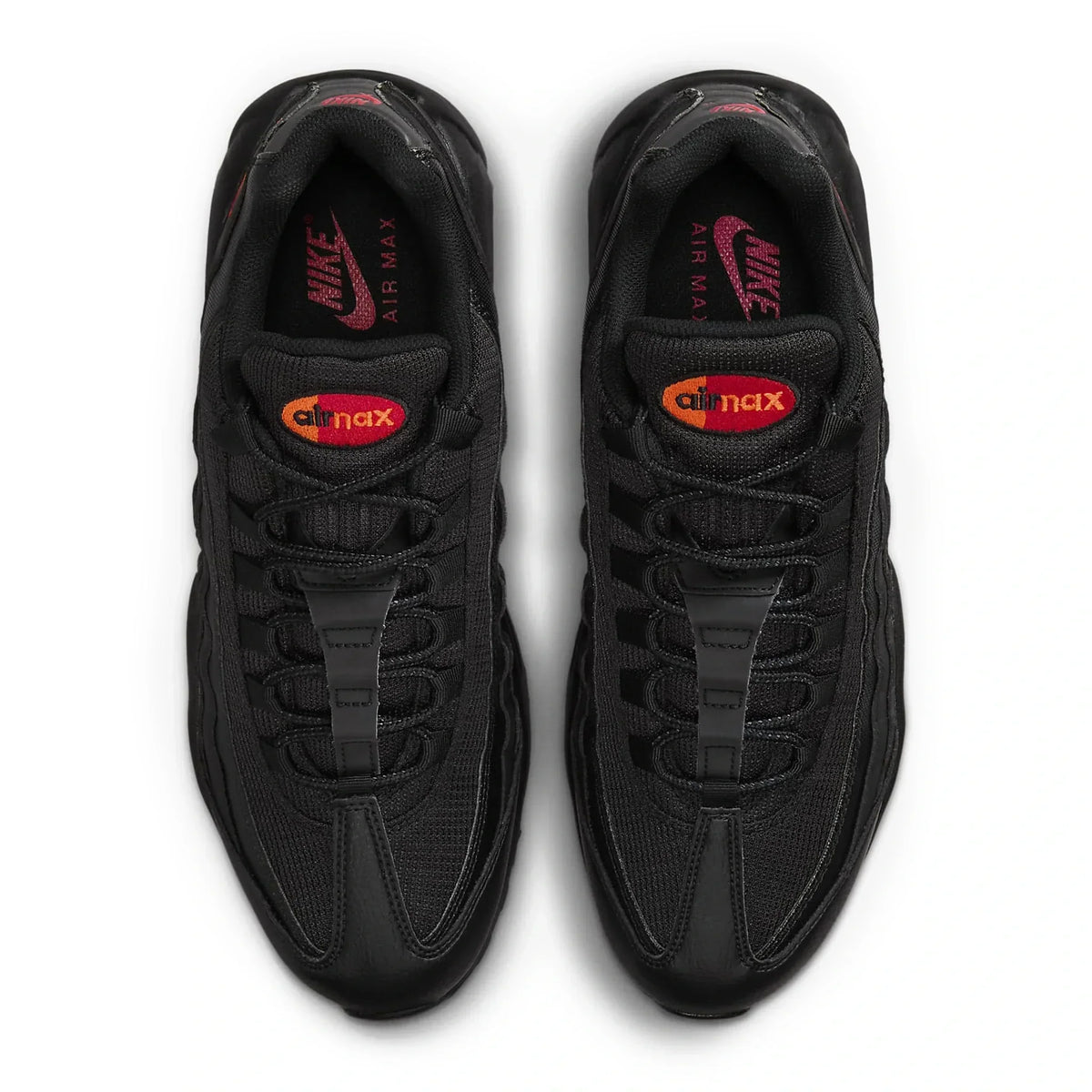 Nike Air Max 95 Black Red Orange Sneakers