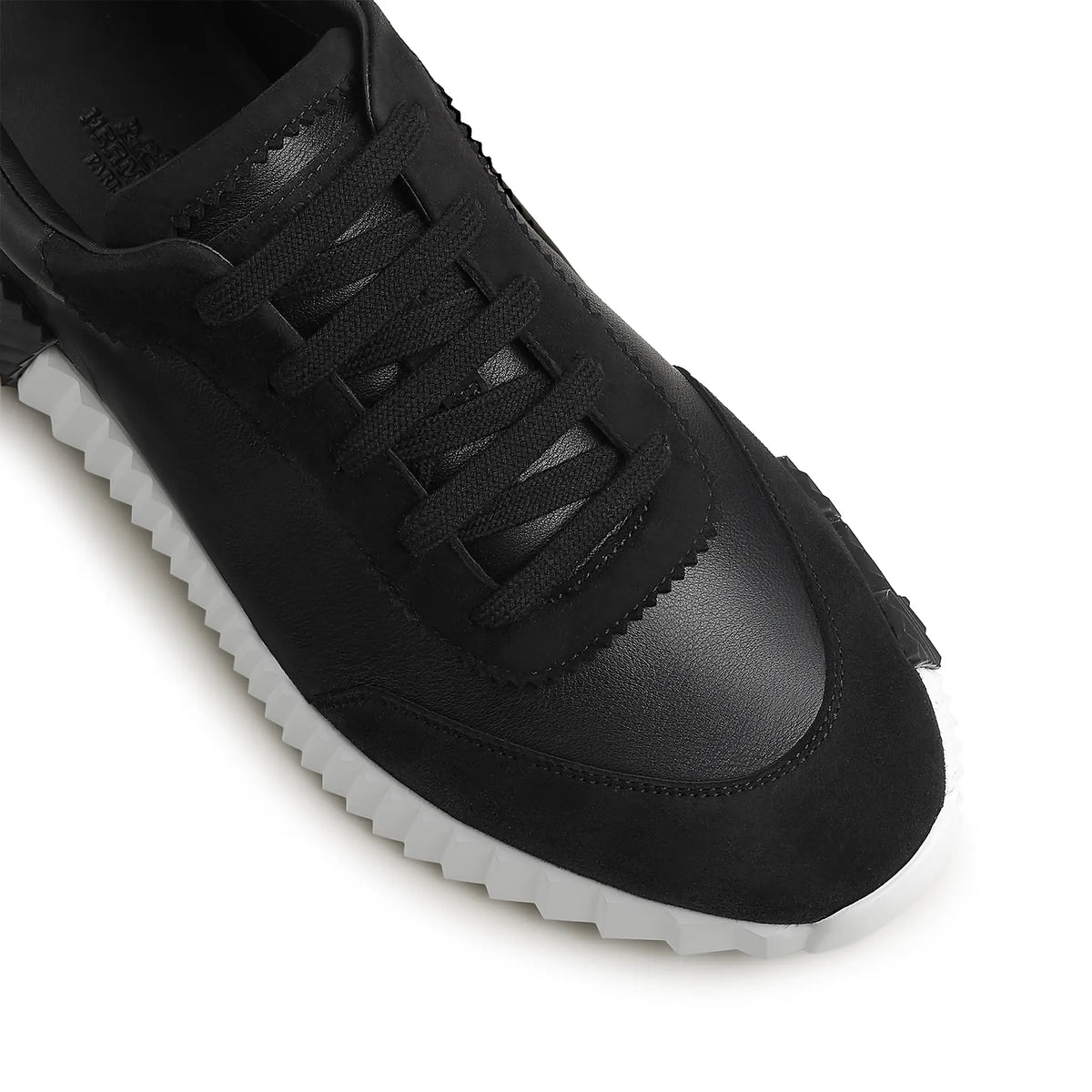 Hermes Paris Hermès Paris Bouncing Calf Sneaker White Black