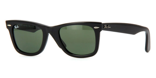 Ray-Ban Wayfarer 2140 901 Black - As Seen On Leonardo DiCaprio & Hailey Bieber
